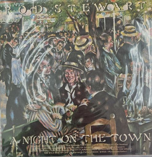 Rod Stewart – A Night On The Town / Japan