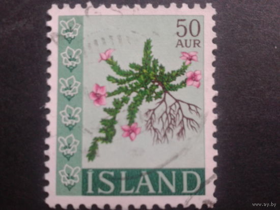 Исландия 1968 цветы