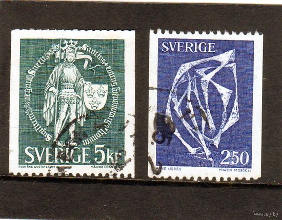 Швеция.Ми-671,1013.Национальная печать 1439-1970. Скульптура-1978.