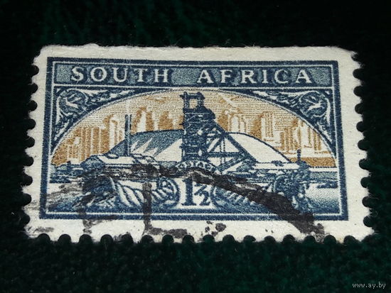 Южная Африка 1948 Шахта. Золотой рудник