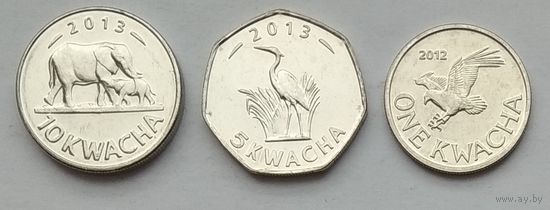 Малави 1, 5, 10 квача 2012 - 2013 гг. Комплект
