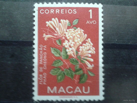 Макао, колония Португалии 1953 Цветы**