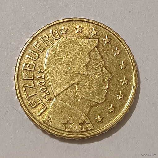 10 евроцентов, Люксембург 2002 г
