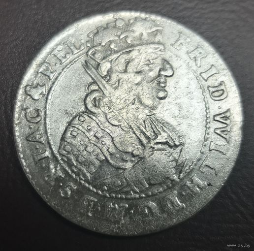 Орт / 18 грошей / 1685 Германия Польша Пруссия серебро сохран !!!