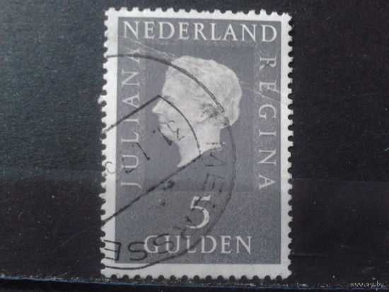 Нидерланды 1970 Королева Юлиана 5 гульденов
