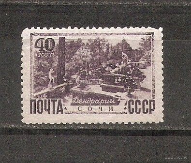СССР 1949 Дендрарий Сочи