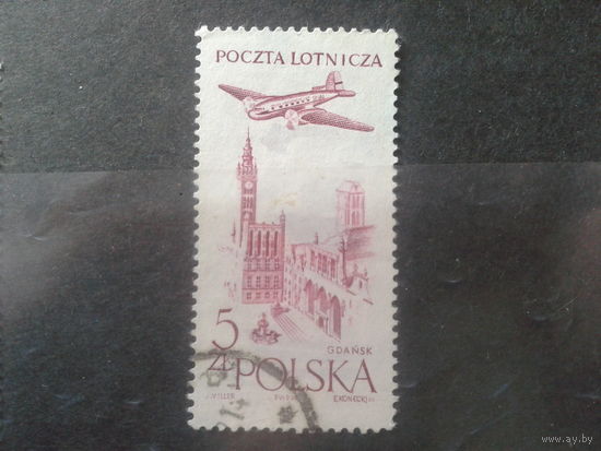 Польша 1958 Авиапочта 5zl