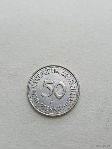Германия 50 пфенингов 1982г(F)