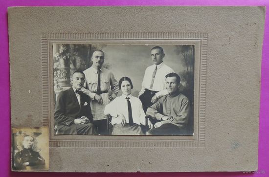Фото "Семья", 1925 г. (без паспарту 14*10 см)