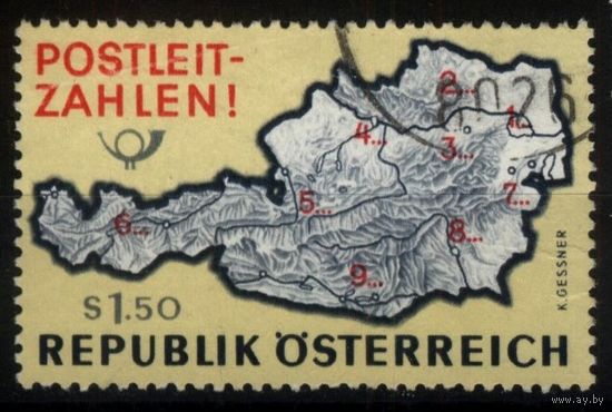 Австрия 1966 Mi# 1201  Гашеная (AT08)