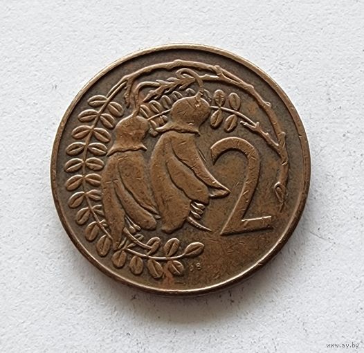 Новая Зеландия 2 цента, 1969