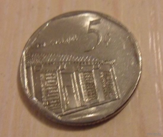 5 сентаво Куба 2000 г.в.