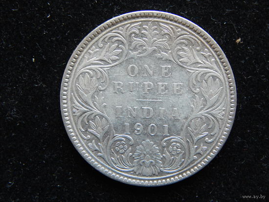 Индия 1рупия 1901 г