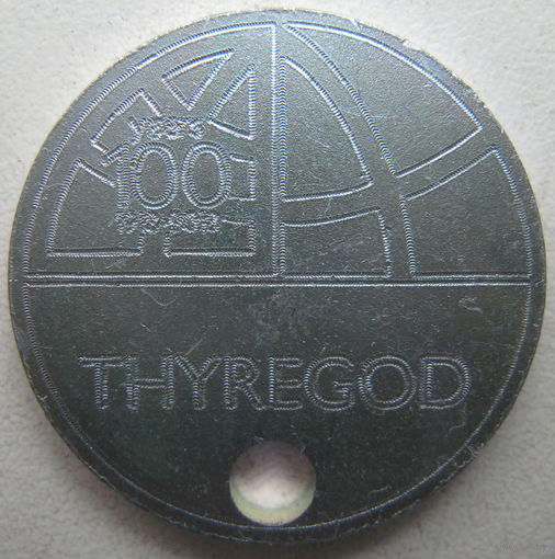Жетон 100 year Thyregod