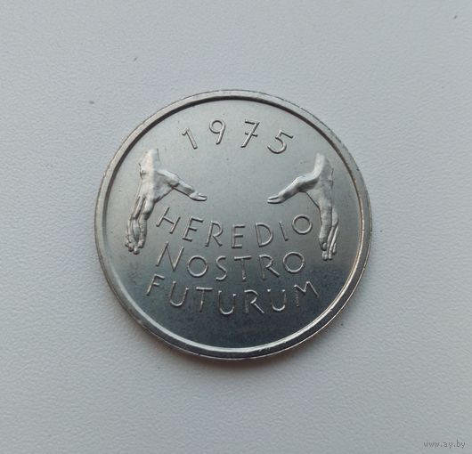 ШВЕЙЦАРИЯ  5 франков 1975 г.