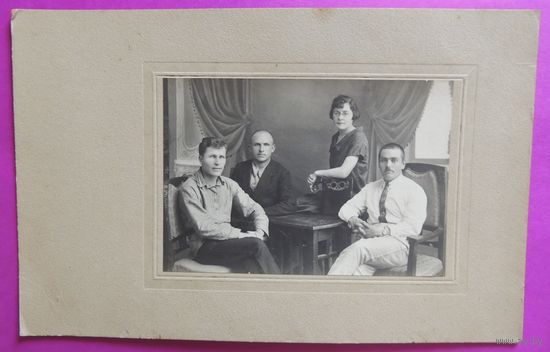 Фото "Семья", 1926 г. (без паспарту 14*10 см)