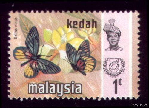 1 марка 1971 год Малайзия Кедах 113