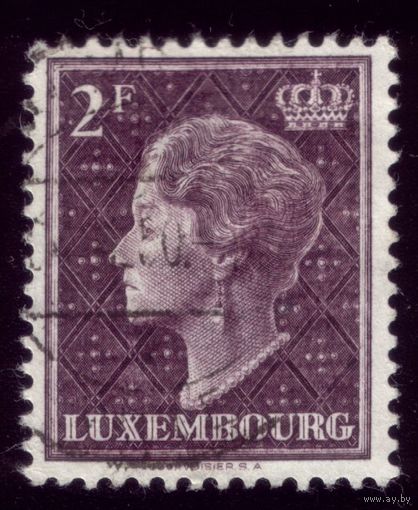 1 марка 1948 год Люксембург Шарлотта 453