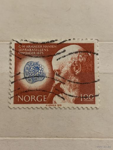 Норвегия 1973. G.H. Armauer Hansen