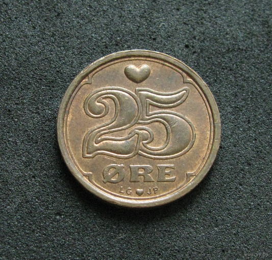 Дания 25 эре 1991