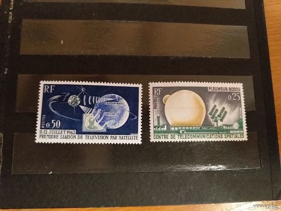 1962 Франция космос чистая полная серия клей MNH (4-4)