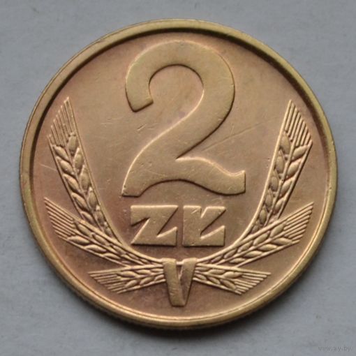 Польша, 2 злотых 1986 г.