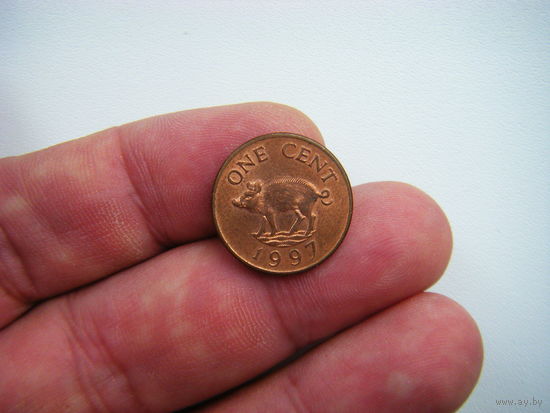 Бермудские острова 1 цент 1997г.