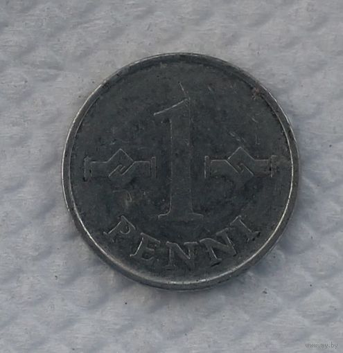 Финляндия 1 пенни, 1970