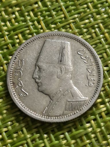 Египет 2 пиастра 1929 г ( Ахмед Фуад I  Тираж: 500.000 шт )
