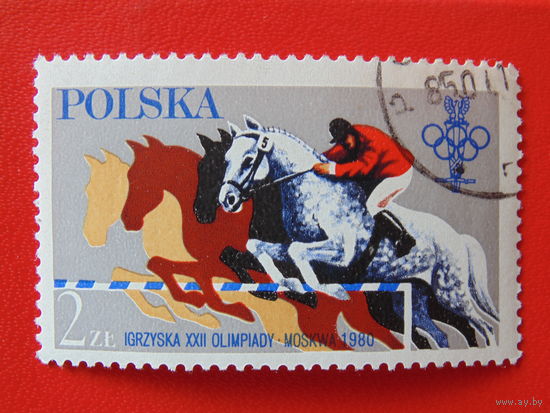 Польша 1980 г. Спорт.
