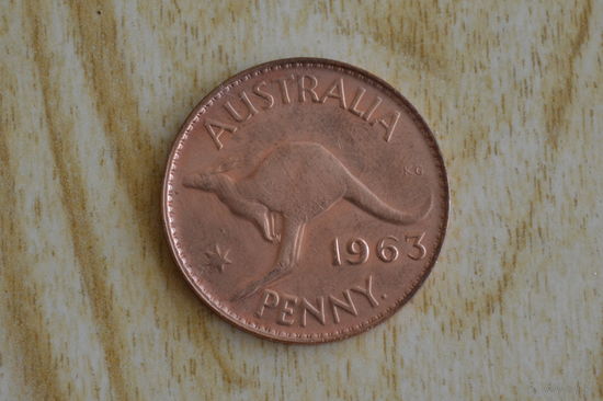 Австралия 1 пенни 1963