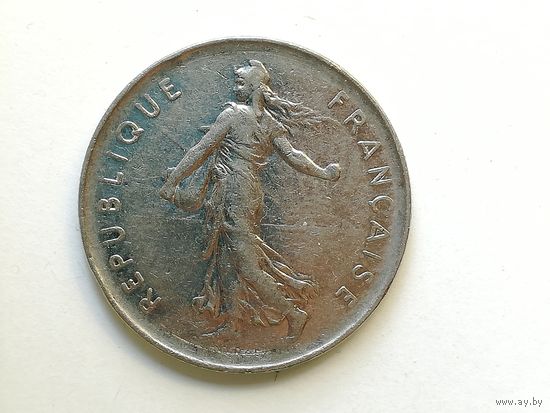 5 франков 1978 года. Монета А3-5-2