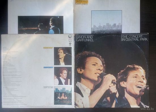 SIMON & GARFUNKEL - The Concert In Central Park (винил 2LP 1982 ISRAEL)