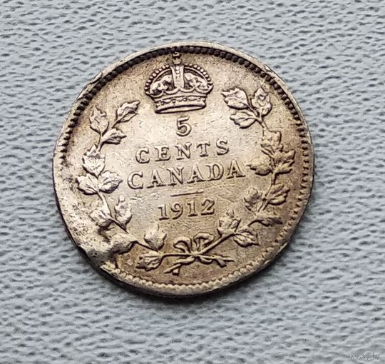 Канада 5 центов, 1912 7-6-61