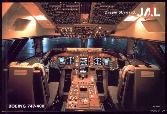 Эмираты Кабина Боинга-747