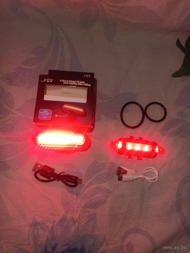 Велосипедный фонарь STG TL5431 перезаряжаемый от USB ( светодиодов 16 )