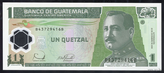 GUATEMALA/Гватемала_1 Quetzal_20.12.2006_Pick#109_UNC