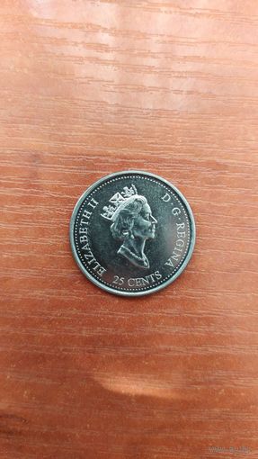 25 центов 2000 (Канада ) Миллениум