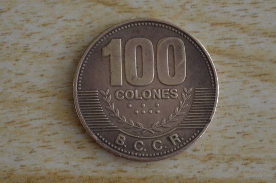 Коста-Рика 100 колонов 2007