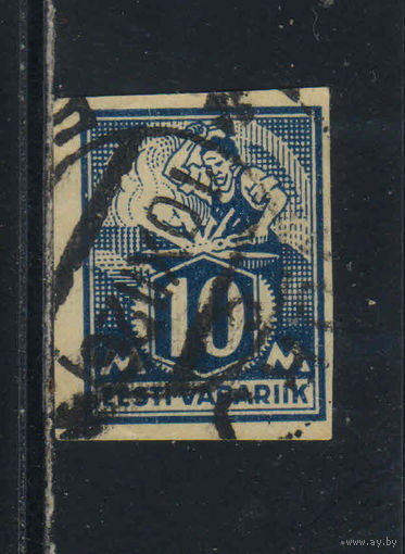 Эстония Респ 1922 Ремесленники Стандарт #39