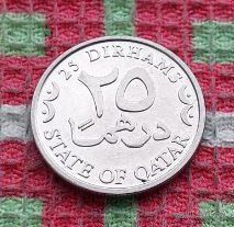 Катар 25 дирхам, UNC.