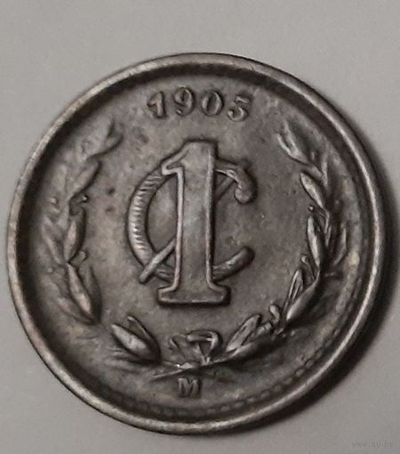 Мексика 1 сентаво, 1903 Отметка монетного двора: "M" - Мехико (14-20-19)