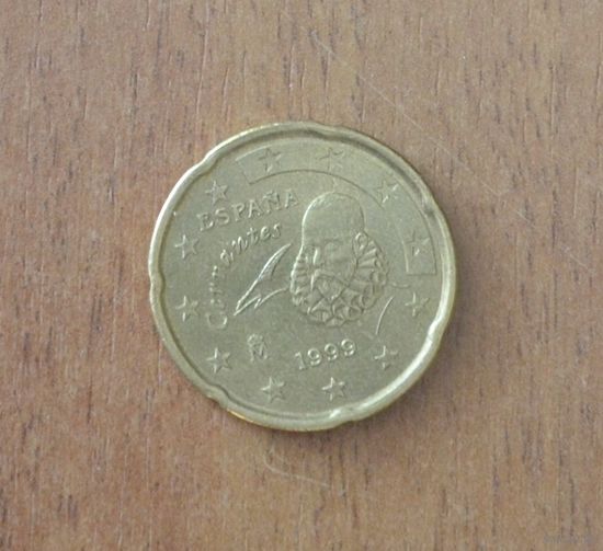 Испания - 20 евроцентов - 1999