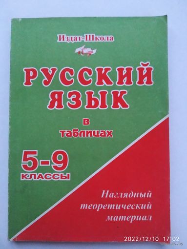 Русский язык в таблицах. 5 - 9 классы.\7