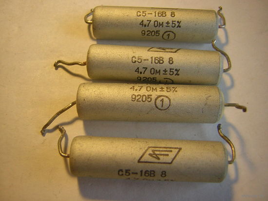 Резистор С5-16В 8 (4,7Ом) цена за 1шт