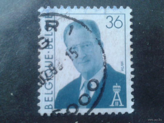 Бельгия 1997 Король Альберт 2 36 франков Михель-1,8 евро гаш