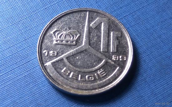 1 франк 1989 BELGIE. Бельгия.