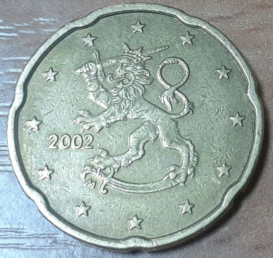 Финляндия 20 евроцентов, 2002 (14-18-20)