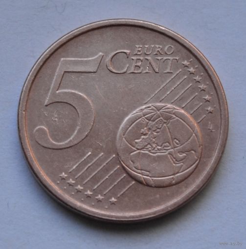 Германия, 5 евроцентов 2002 г. (A)
