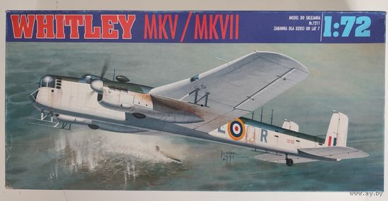 "Whitley MkV/MkVII", сборная модель самолета, ф-ка "Корпак".